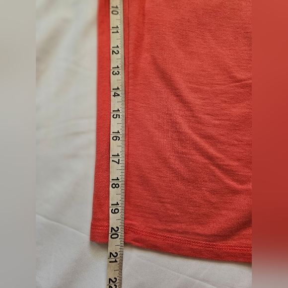 Hanes Womens Coral Pink Athletic Pull On Capri Sweatpants Size Large - Picture 8 of 8